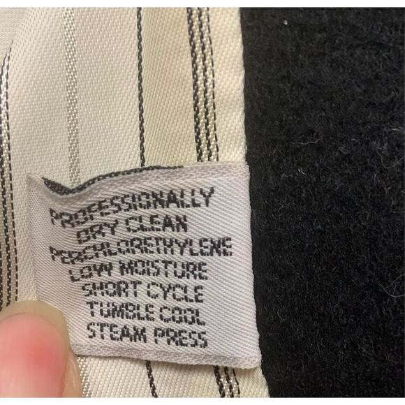 Vintage Forecaster Tuxedo Long One Button Pea Coat - Picture 9 of 11